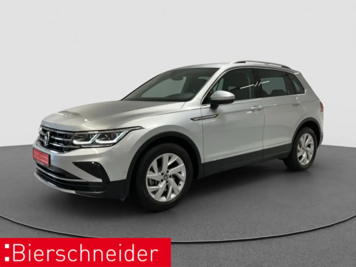 Volkswagen Tiguan 2.0 TDI DSG 4Mo Elegance AHK PANO STAND L Silber - 1
