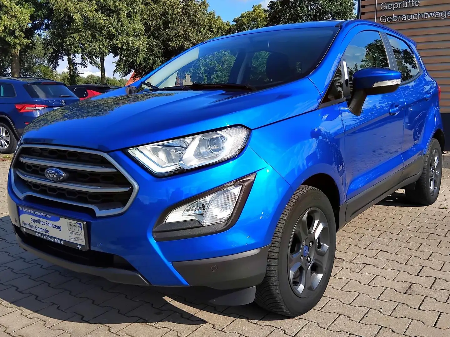 Ford EcoSport Automatik, AHK, Winterpaket, EPH Blau - 1