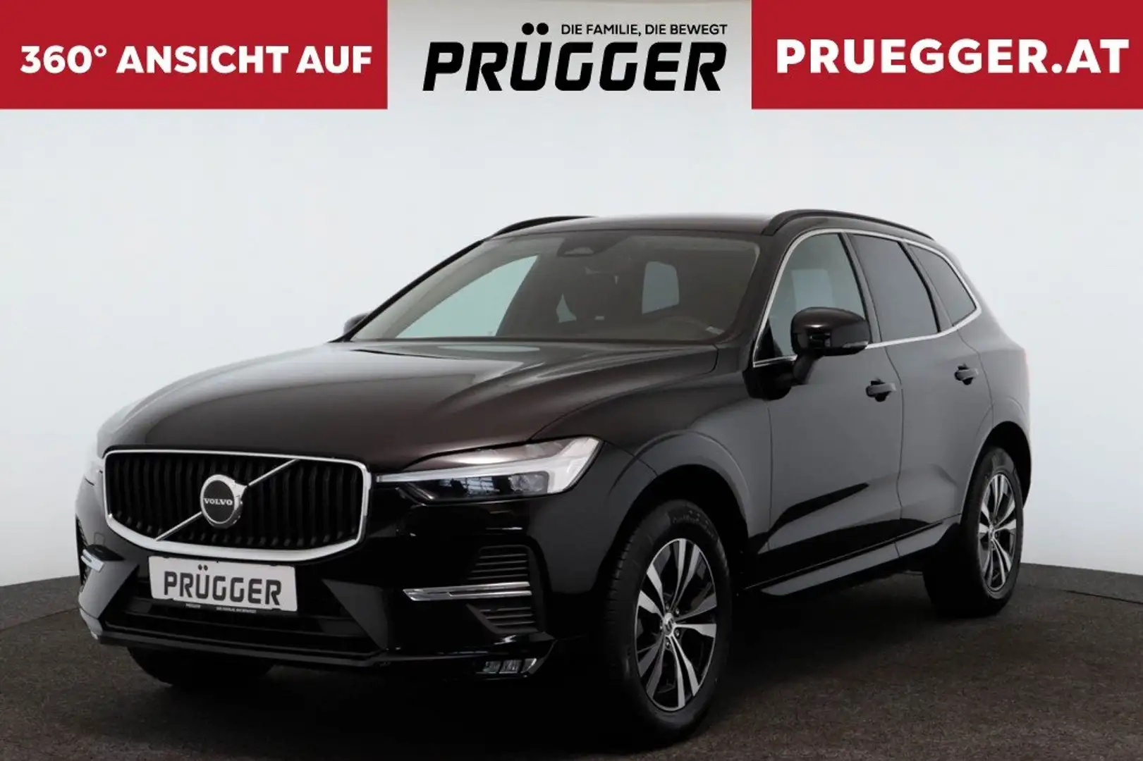 Volvo XC60 B4 Momentum AWD Geartronic LED NAVI KAMERA Zwart - 1
