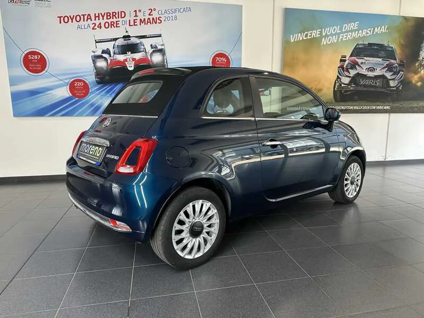 Fiat 500C 1.0 hybrid 70 CV Dolcevita Blu/Azzurro - 2