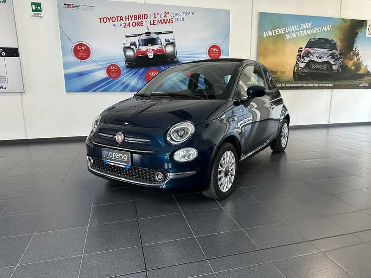 Fiat 500C 1.0 hybrid 70 CV Dolcevita Blu/Azzurro - 1