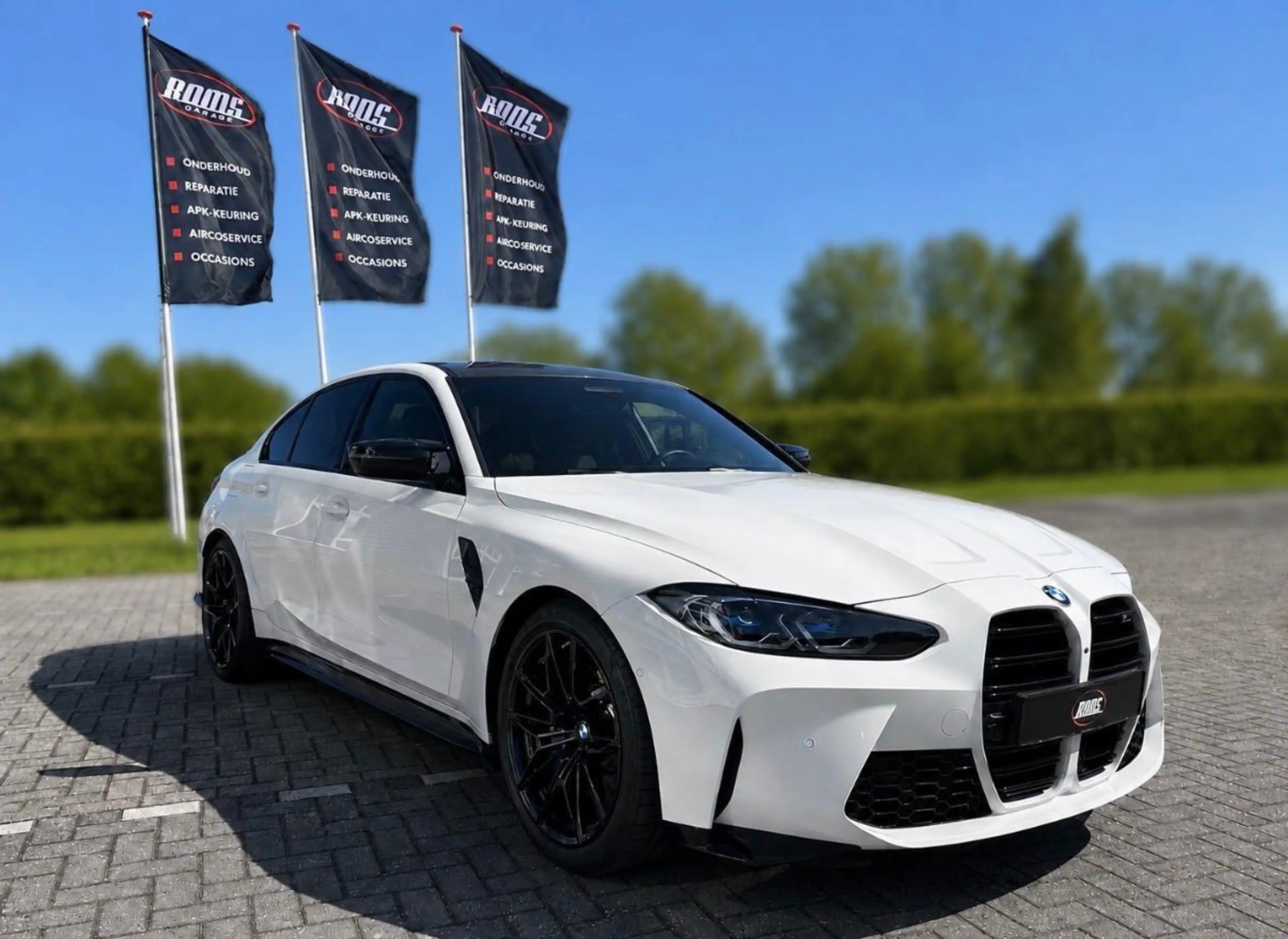 BMW M3 3-serie Competition 510pk | Head up | Harman Kardo — photo 4