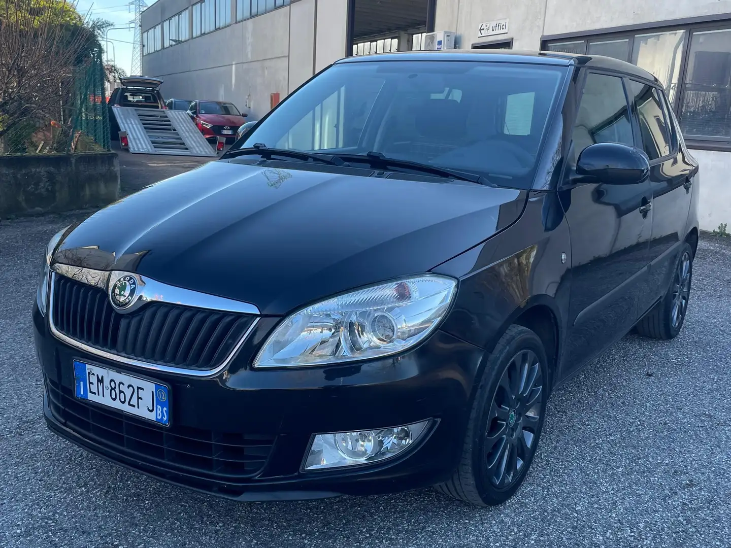 Skoda Fabia Fabia II 2007 Berlina 1.2 Ambition (style) 70cv FL Nero - 1