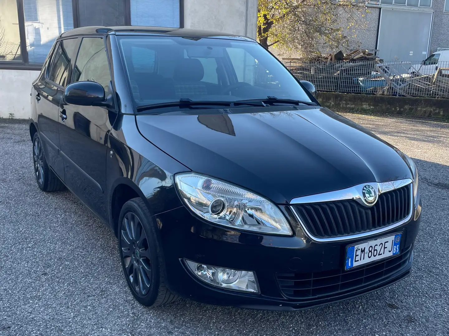 Skoda Fabia Fabia II 2007 Berlina 1.2 Ambition (style) 70cv FL Nero - 2