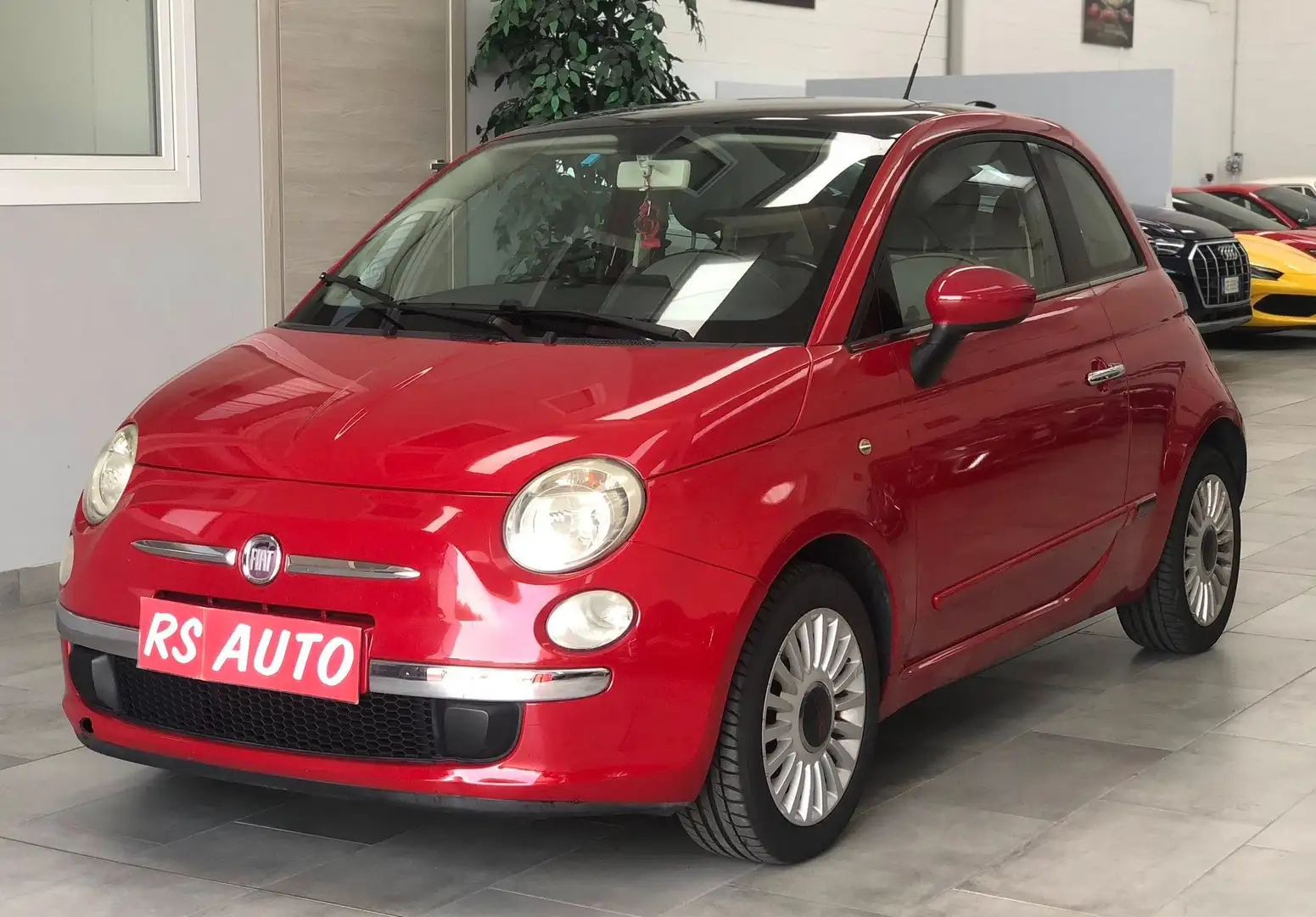 Fiat 500 500 1.2 Lounge 69cv  * NEOPATENTATO* Rojo - 1