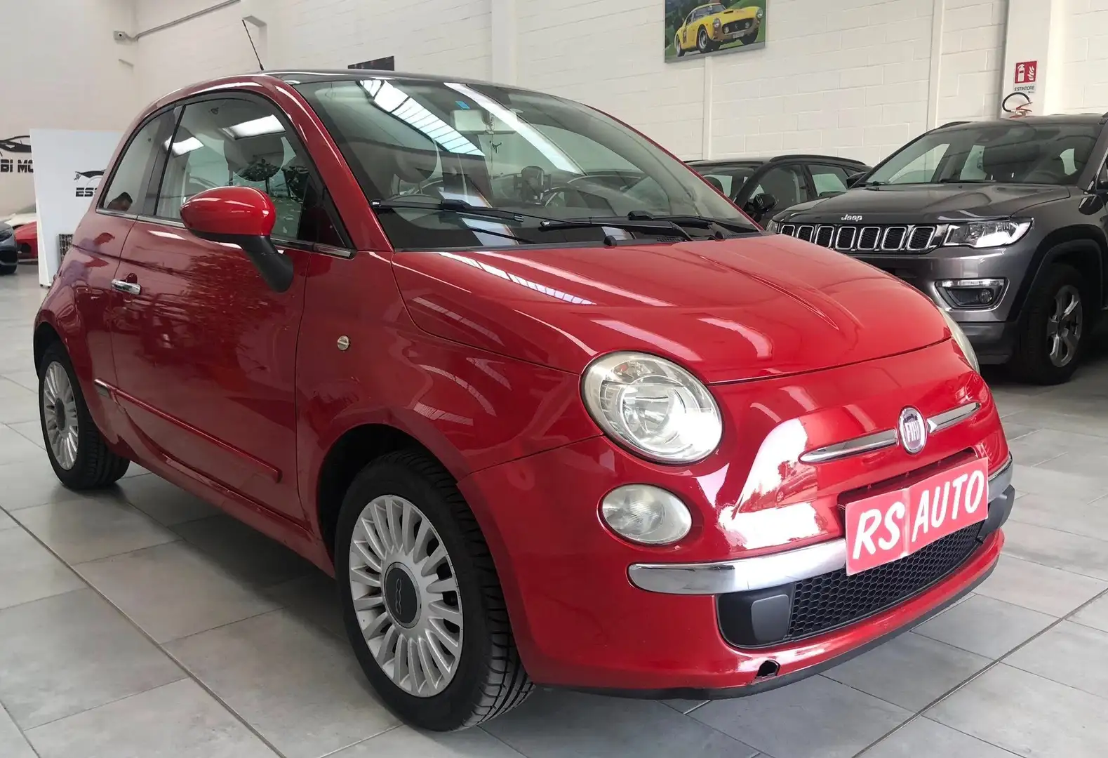 Fiat 500 500 1.2 Lounge 69cv  * NEOPATENTATO* Rojo - 2