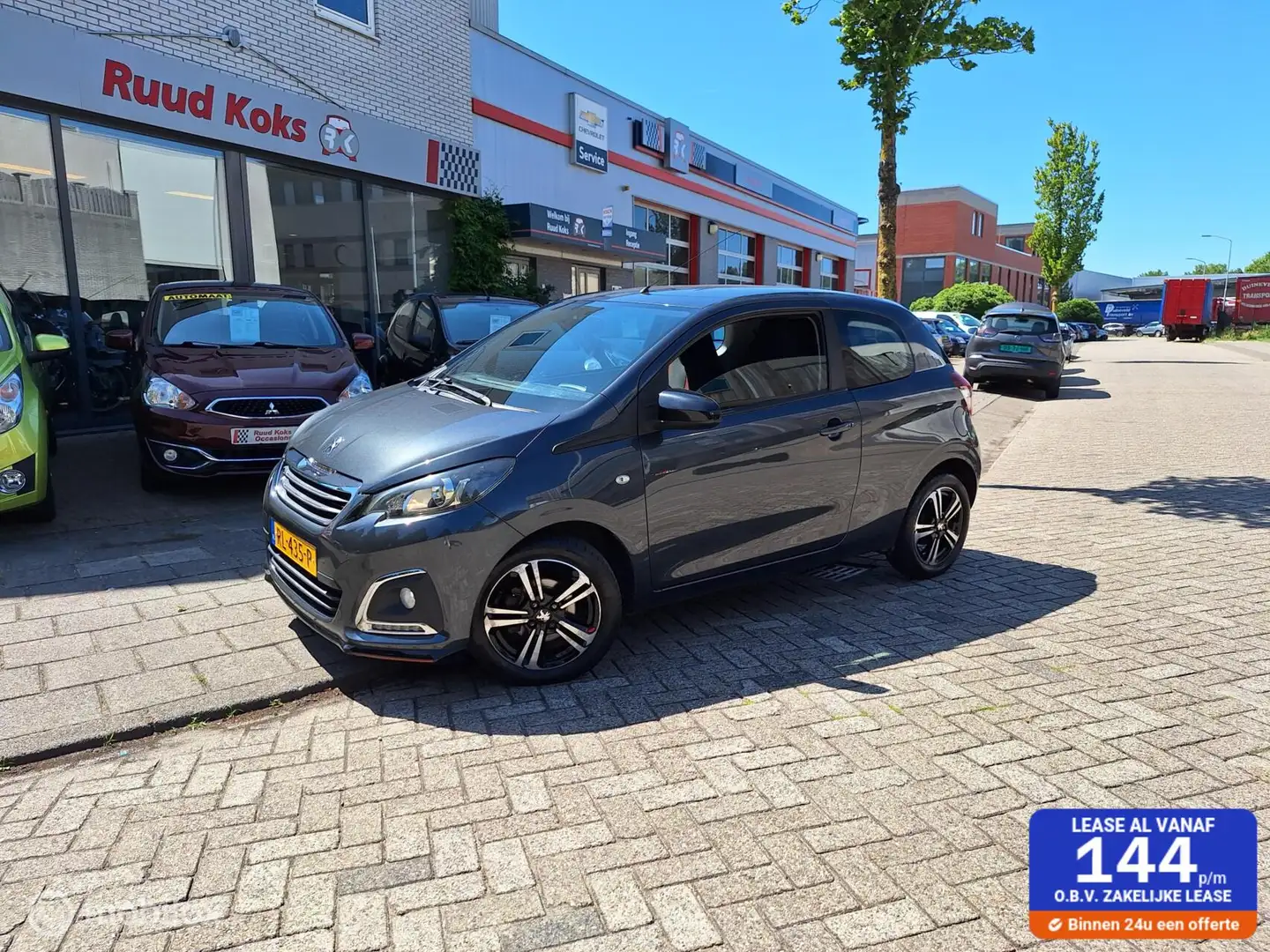 Peugeot 108 1.2 PURETECH GT-LINE / 1e Eigenaar / Navigatie / Gris - 1