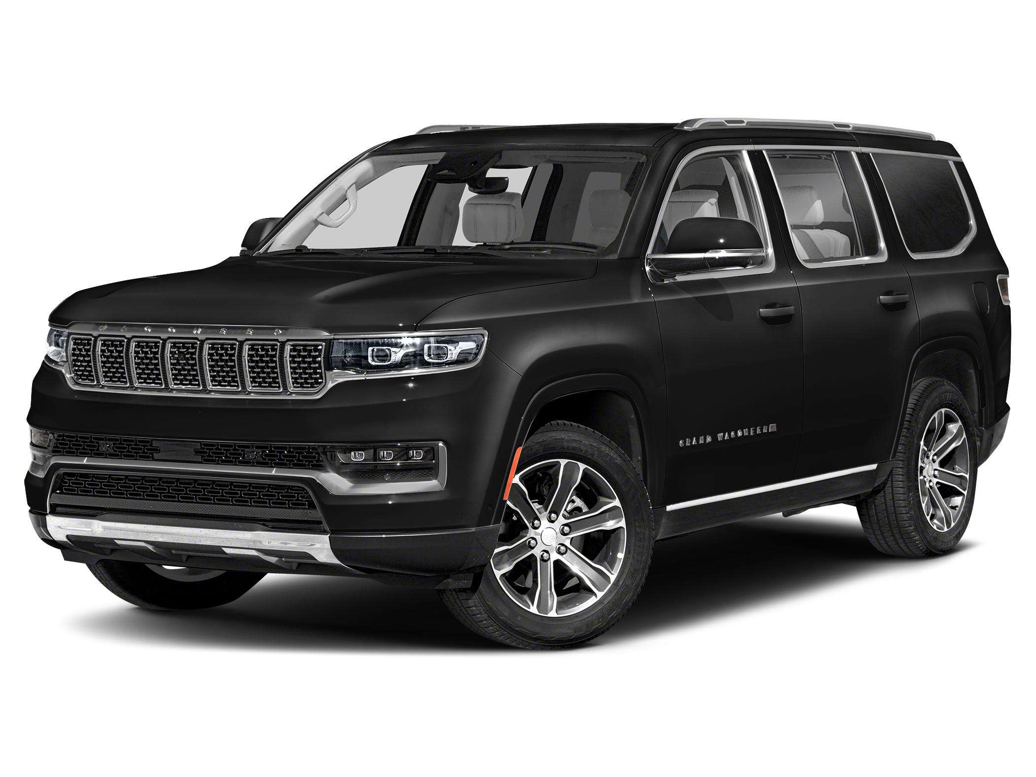 Black 2022 Jeep Grand Wagoneer SUV / Crossover Four-Wheel Drive Automatic
