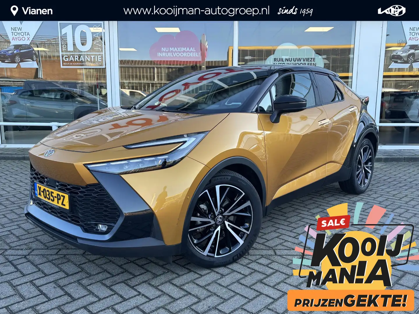 Toyota C-HR 2.0 Hybrid 200 Première Edition Geel - 1