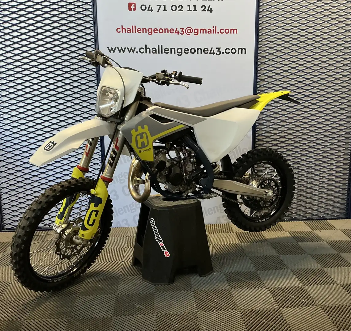 Husqvarna TC 85 Blanc - 1