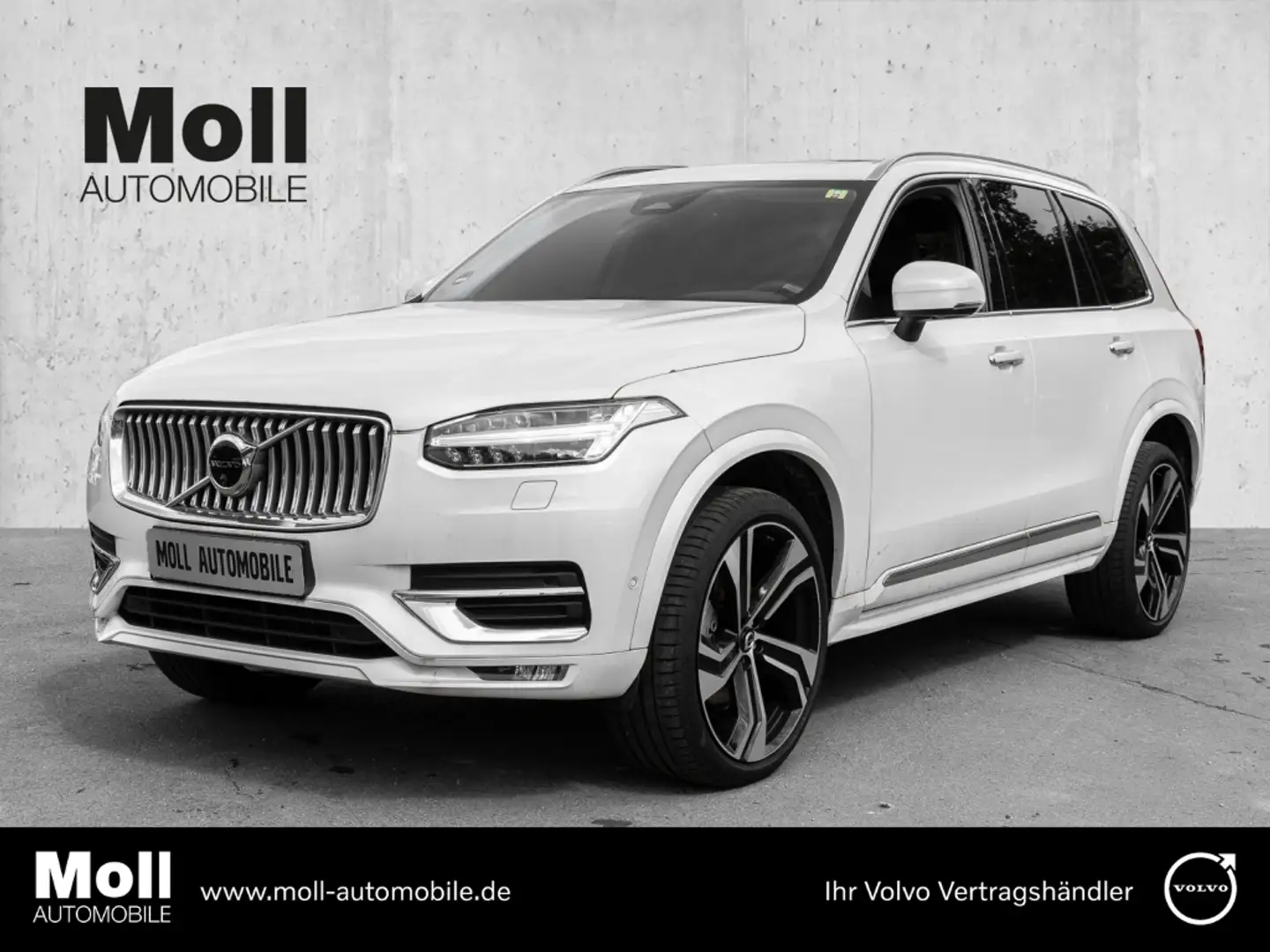 Volvo XC90 Plus Bright AWD B5 Diesel EU6d 7-Sitzer Allrad AD Weiß - 1