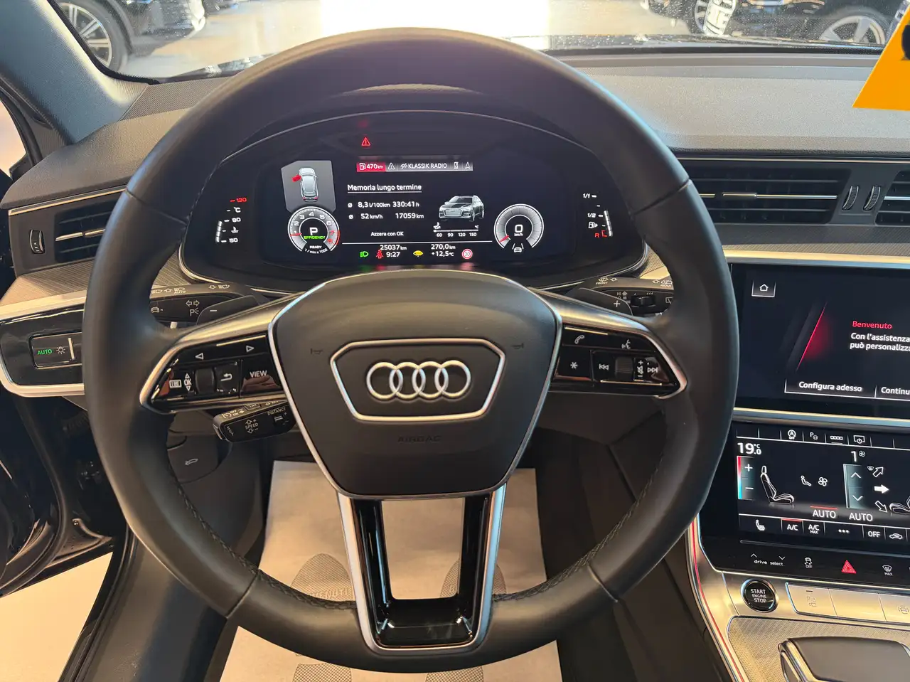 Audi A6 Avant 45 2.0 tfsi mhev 265cv s-tronic 19"/SEDILI SPORTIVI/PELLE/CAMERA/MEMORY 25.000KM UNICO PROPR. 12