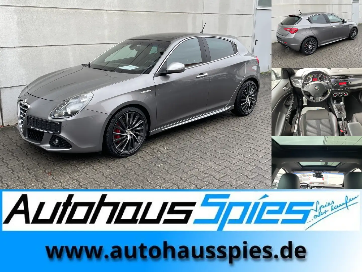 Alfa Romeo Giulietta 1.8 TBI 16V Quadrifoglio Verde Pano Xen Shz Tmat Grau - 1