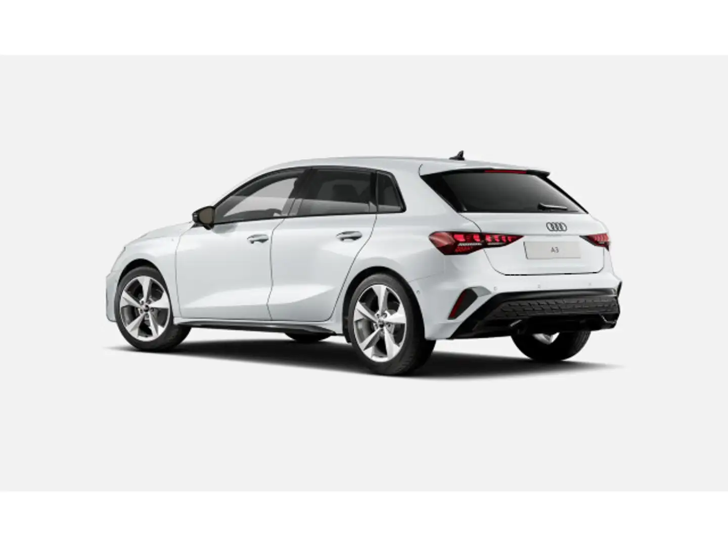 Audi A3 30 TFSI S LINE LED NAVI SOUND SYSTE Weiß - 2
