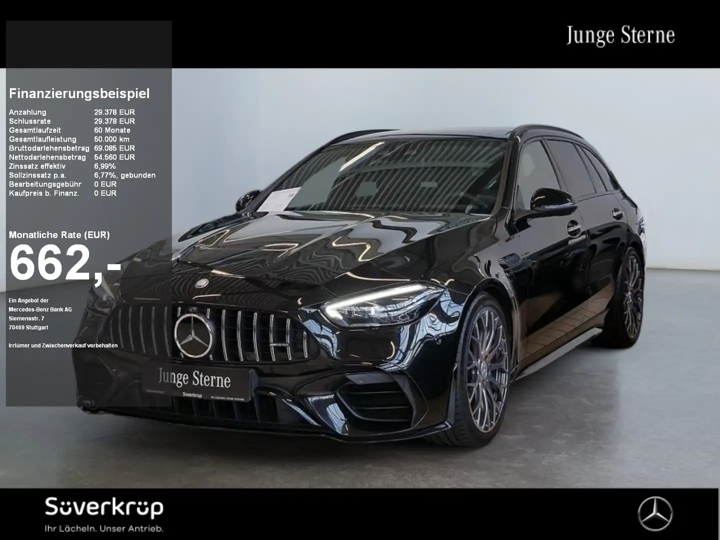 Mercedes-Benz C 63 AMG S E PERFORMANCE T NIGHT BURM AERO SPUR Černá - 1