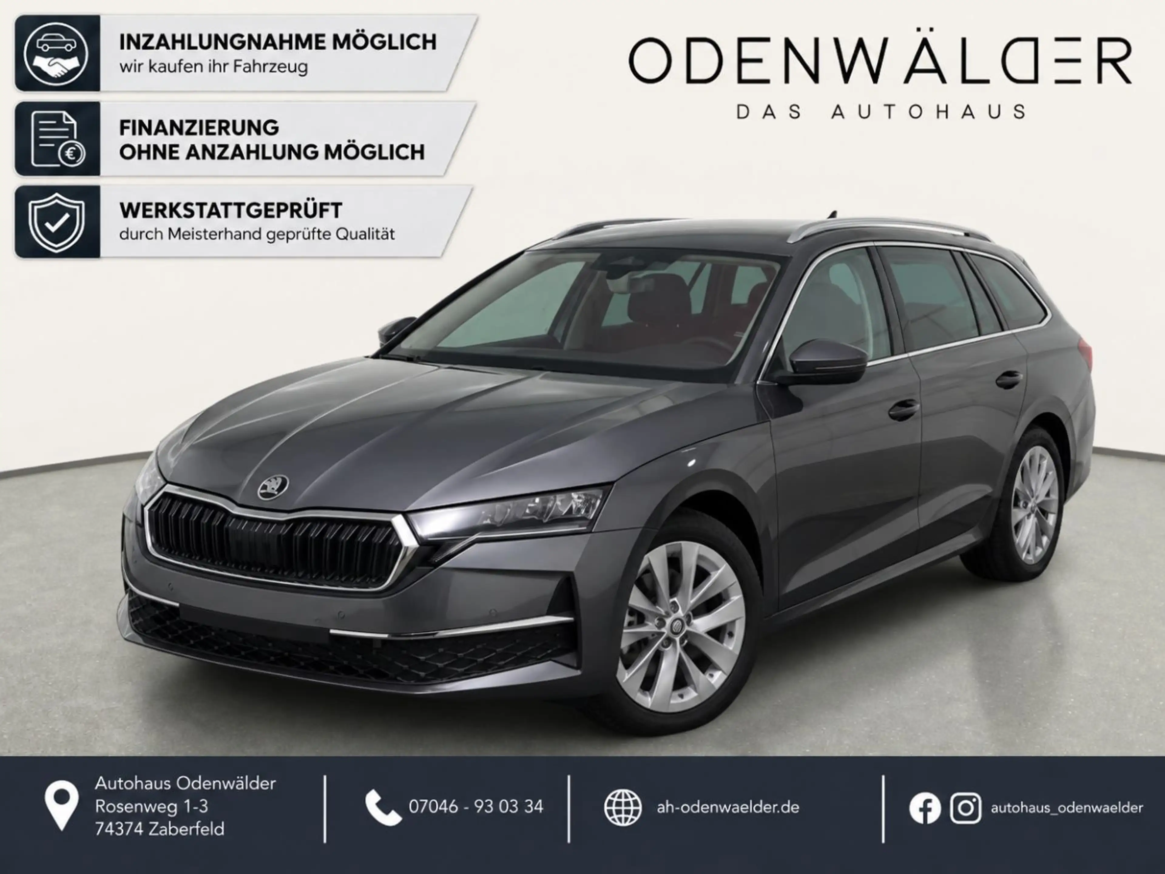 Skoda Octavia Combi 1.5 TSI mHEV DSG Selection LED+SHZ