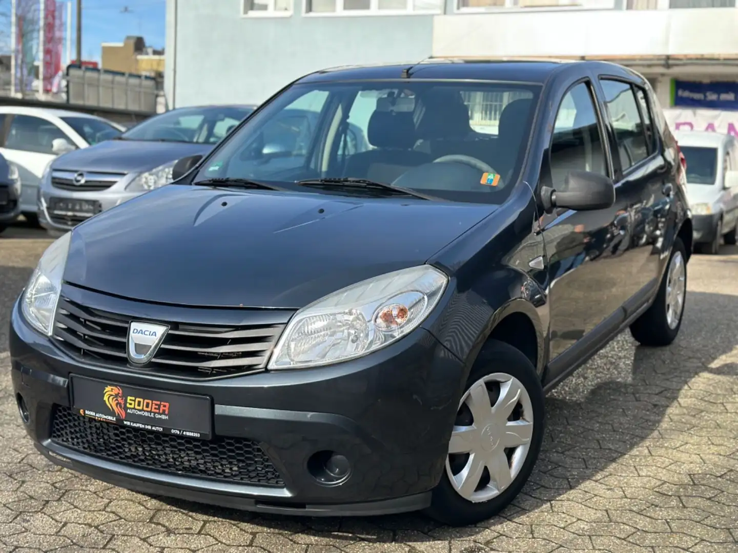 Dacia Sandero Ambiance*KLIMA*SERVO*170TKM*2.HAND* siva - 1