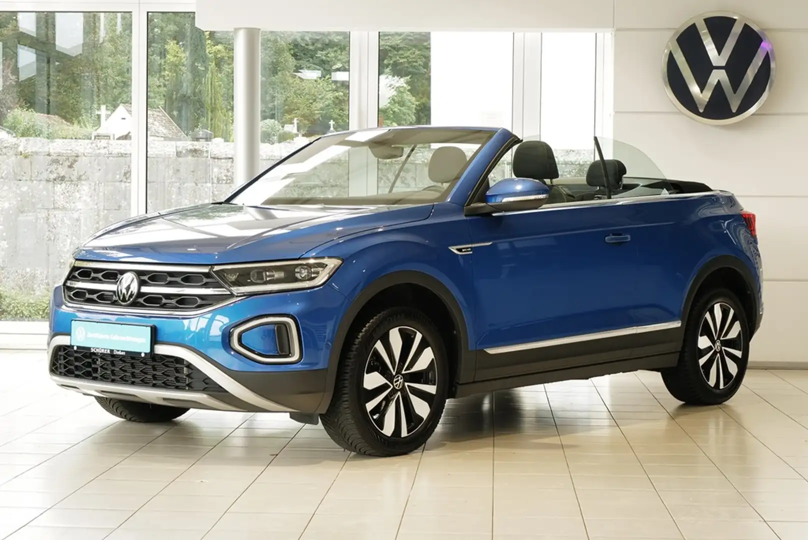 Volkswagen T-Roc Cabriolet 1.5TSI Move AHK StdHz ACC Keyless Azul - 2
