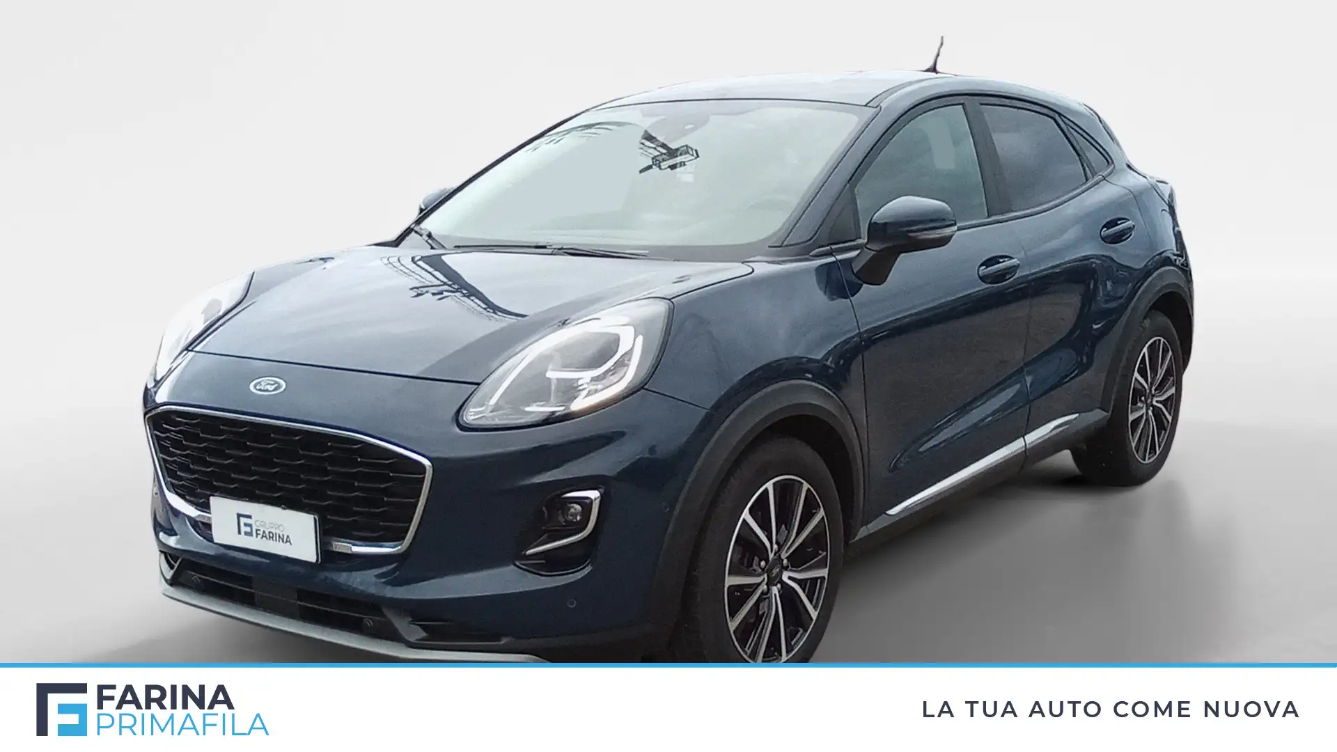 Ford Puma 1.0 EcoBoost Hybrid Titanium Blu/Azzurro - 1