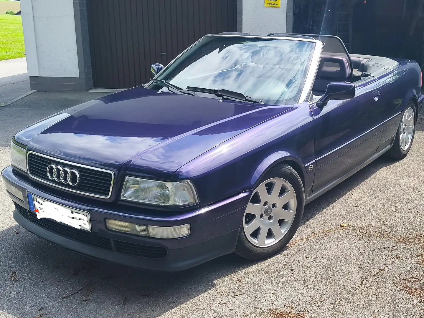 Audi Cabriolet Cabriolet 2,6 E Blau - 1