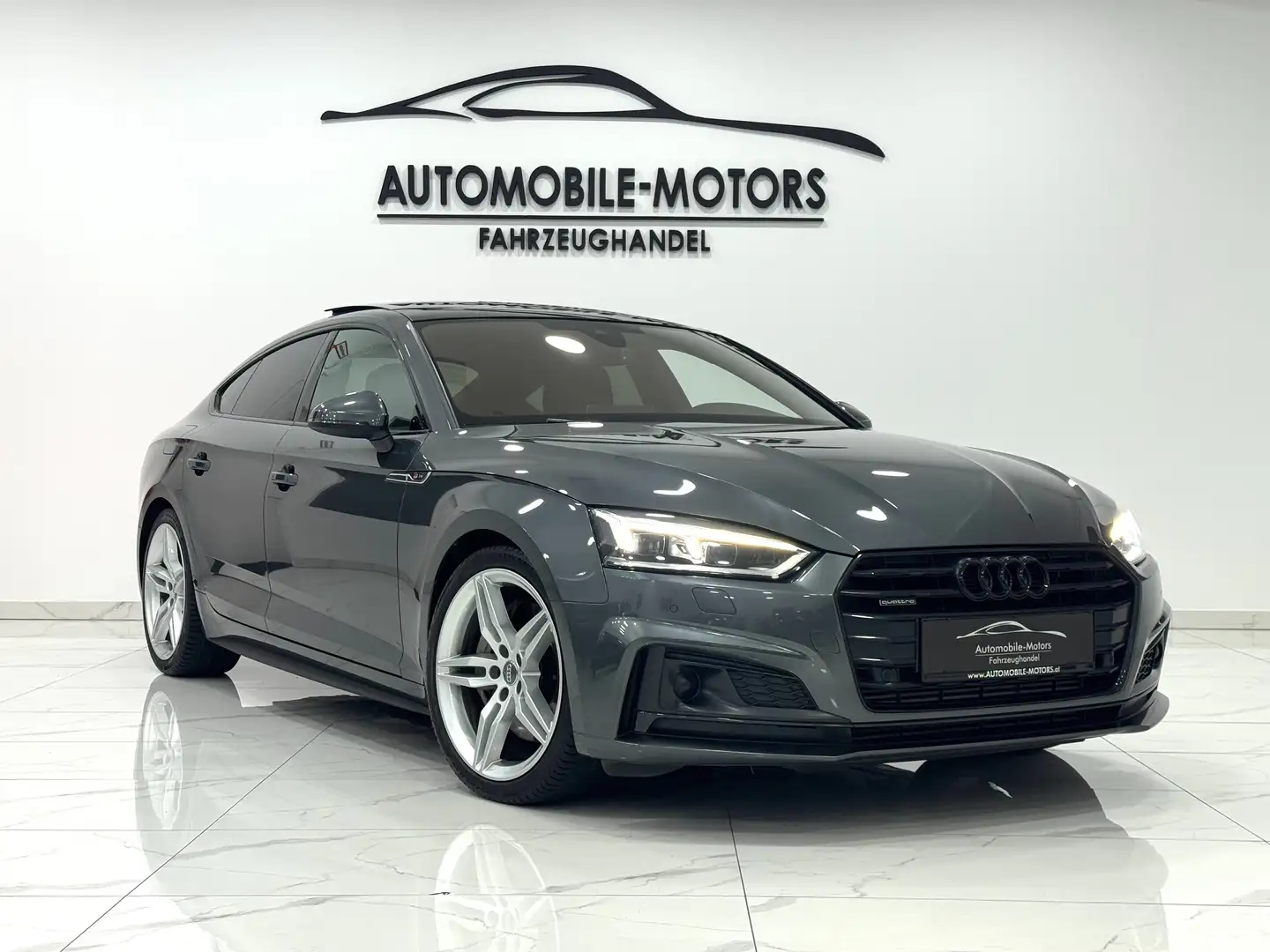 Audi A5 50 TDI quattro S-line/AHK/19Zoll/Panorama Grau - 1