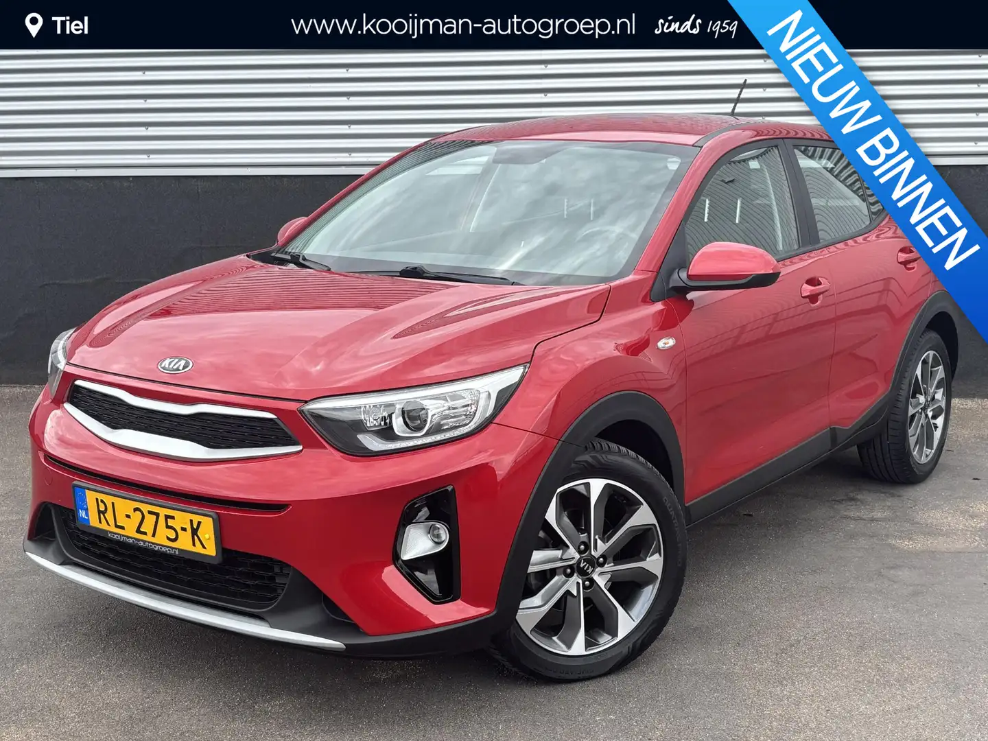 Kia Stonic 1.0 T-GDi ComfortPlusLine Navigator Navgatie, Nieu Rood - 1