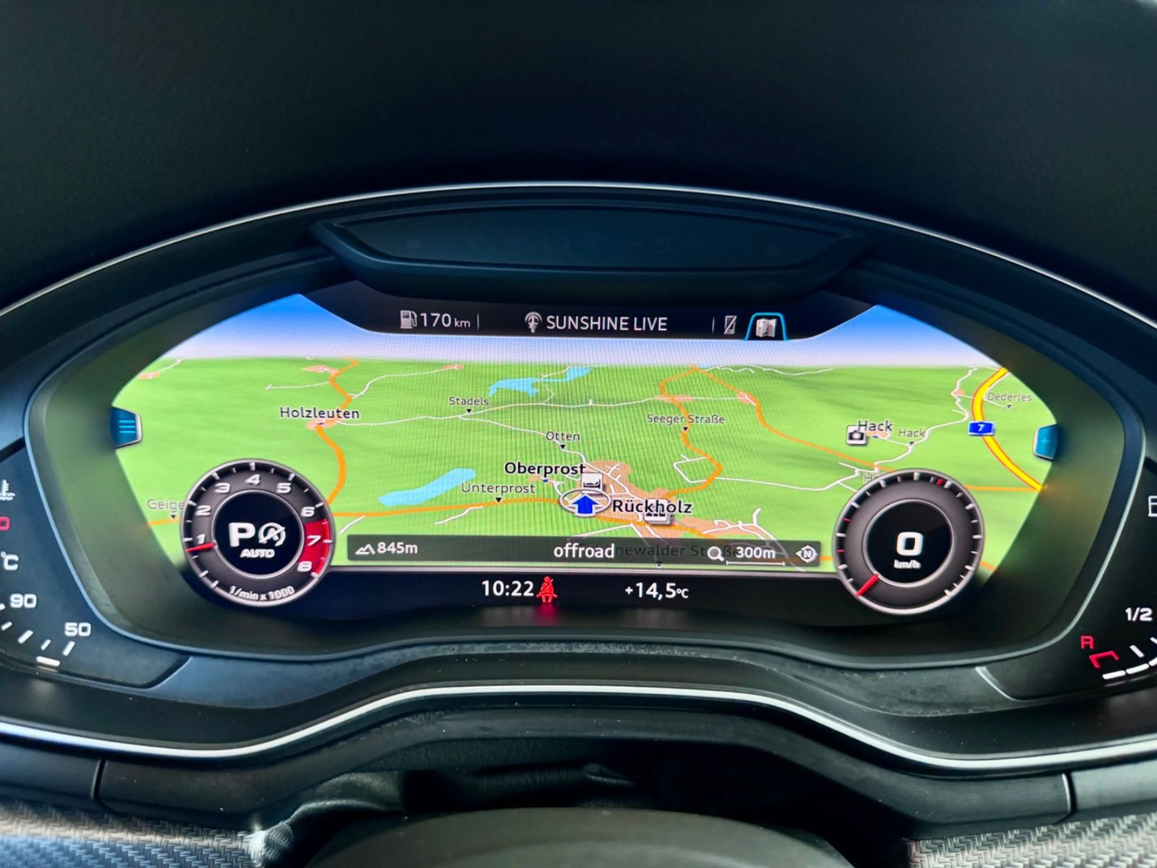 Audi RS4 Pano ACC SAGA 360°B&O Raute HeadUp DynPak 20 — photo 12