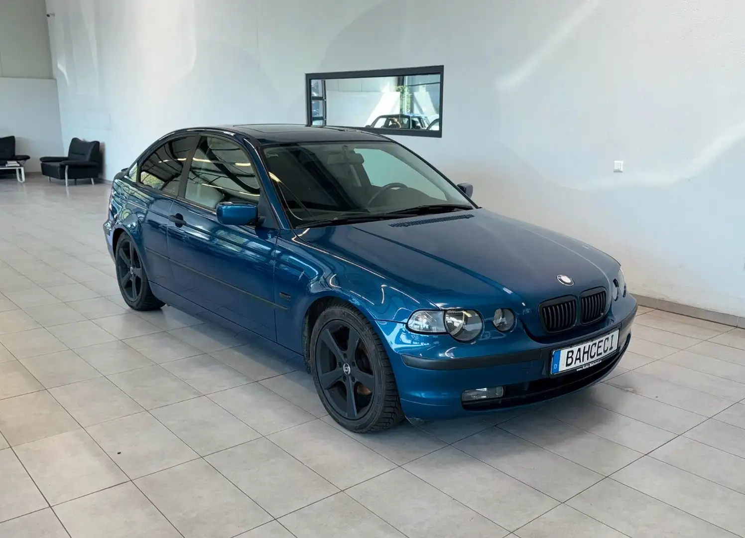BMW 316 ti Compact*GSD*Klima*el.Fenster*Alu* Blau - 1