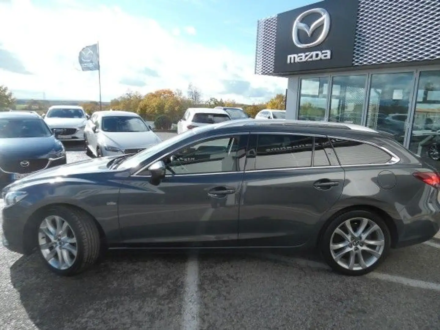 Mazda 6 2.5 SKYACTIV-G 192 Sports-Line AT Grau - 2