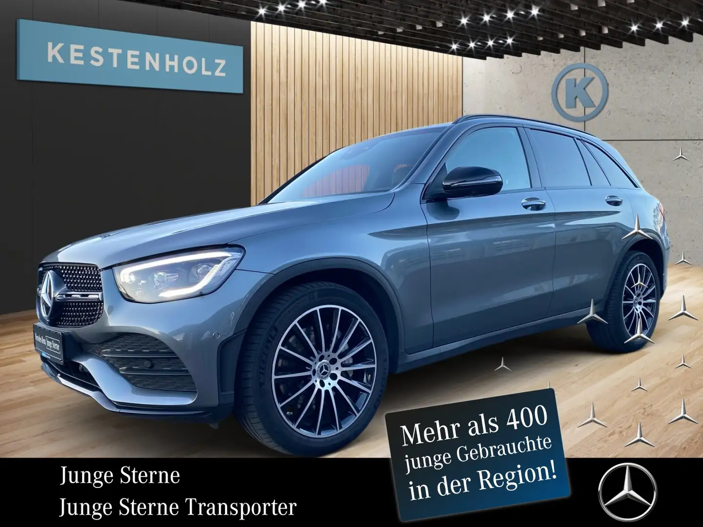 Mercedes-Benz GLC 400 GLC 400 d 4MATIC AMG*AHK*SHZ*MULTIBEAM*DISTRONIC Grau - 1