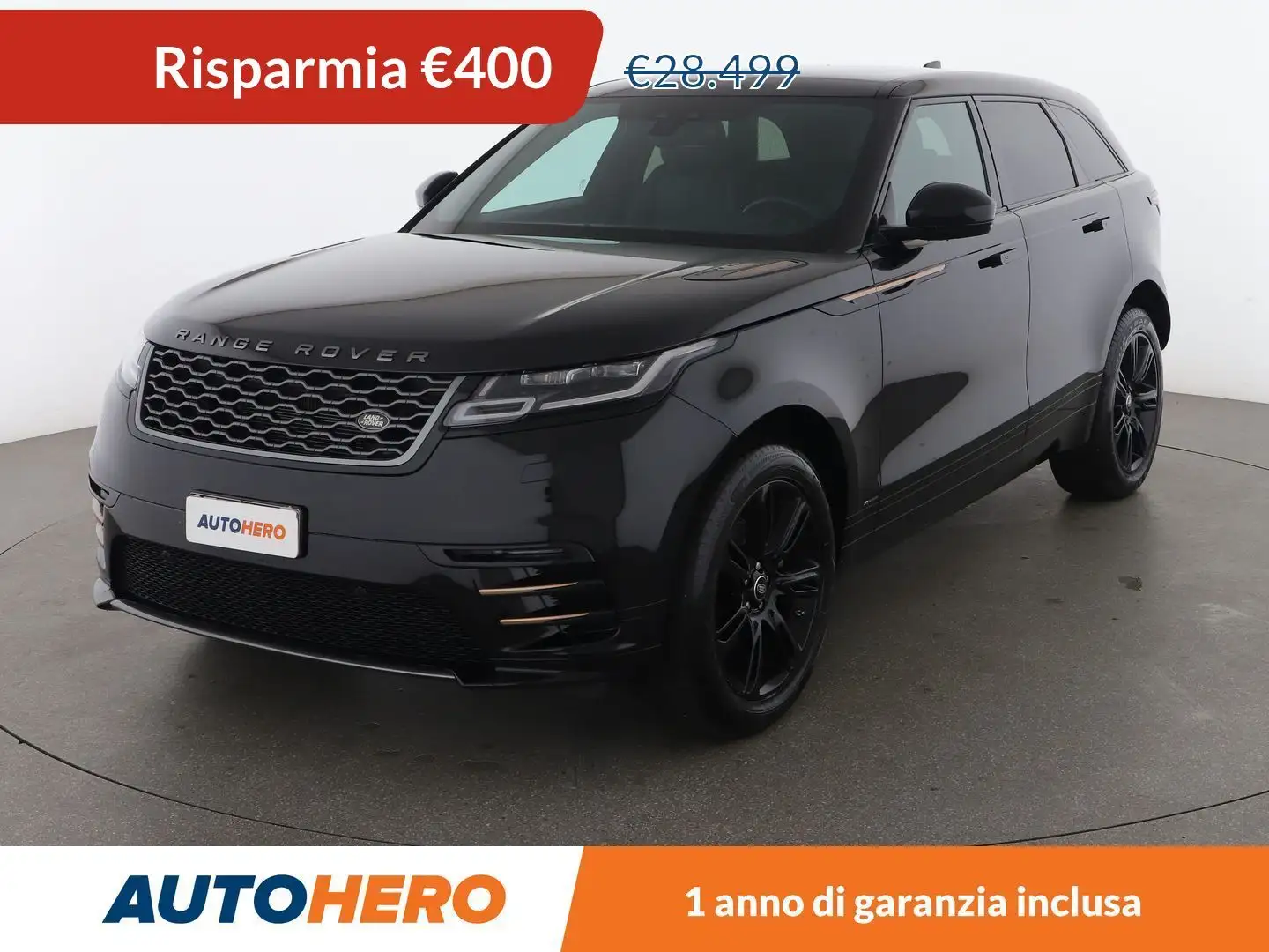 Land Rover Range Rover Velar 2.0 Diesel R-Dynamic S 180 CV Nero - 1