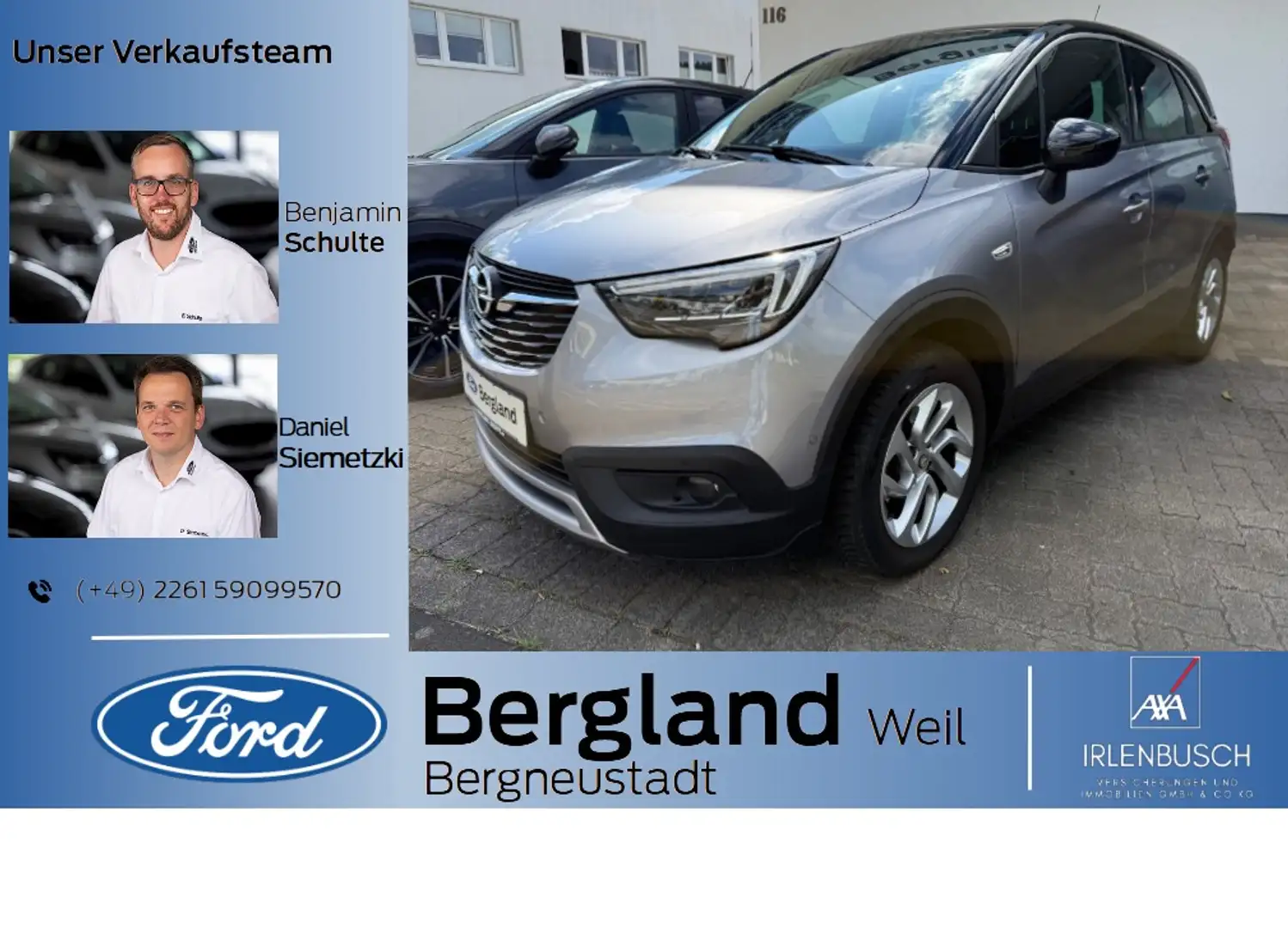 Opel Crossland X X INNOVATION Argent - 1