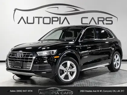 Black 2019 Audi Q5 quattro Progressiv 45 TFSI SUV / Crossover Automatic