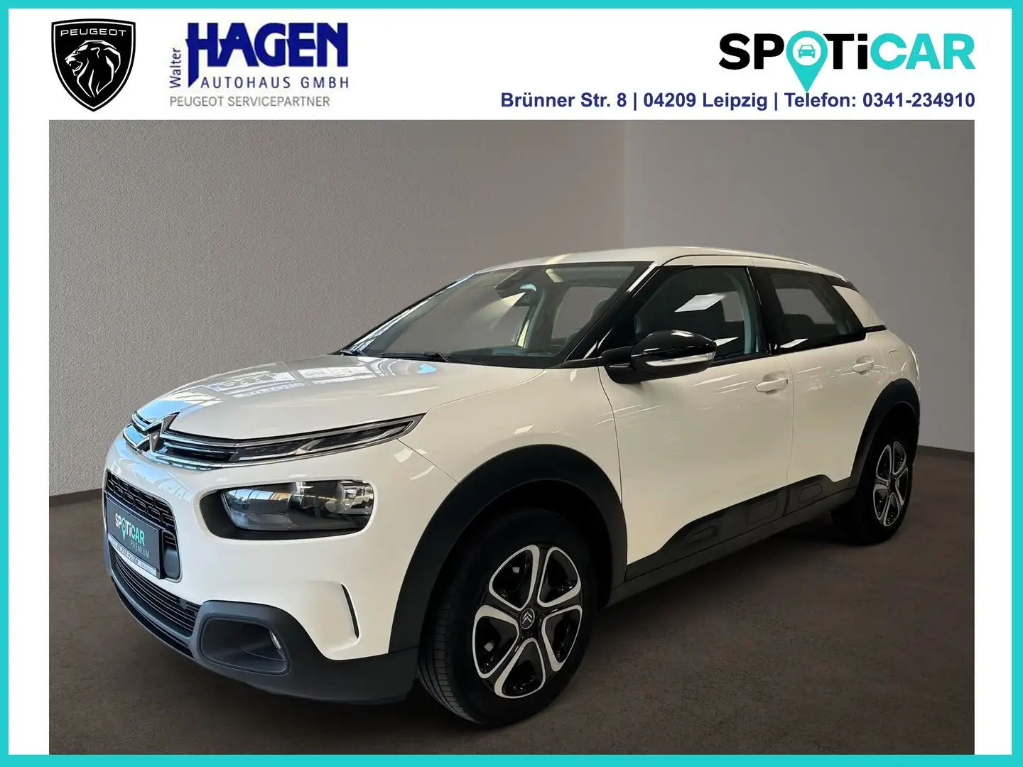 Citroen C4 Cactus Feel 1.2 110 PureTech PDC/SHZ/DAB/Klimaautomatik Blanco - 1