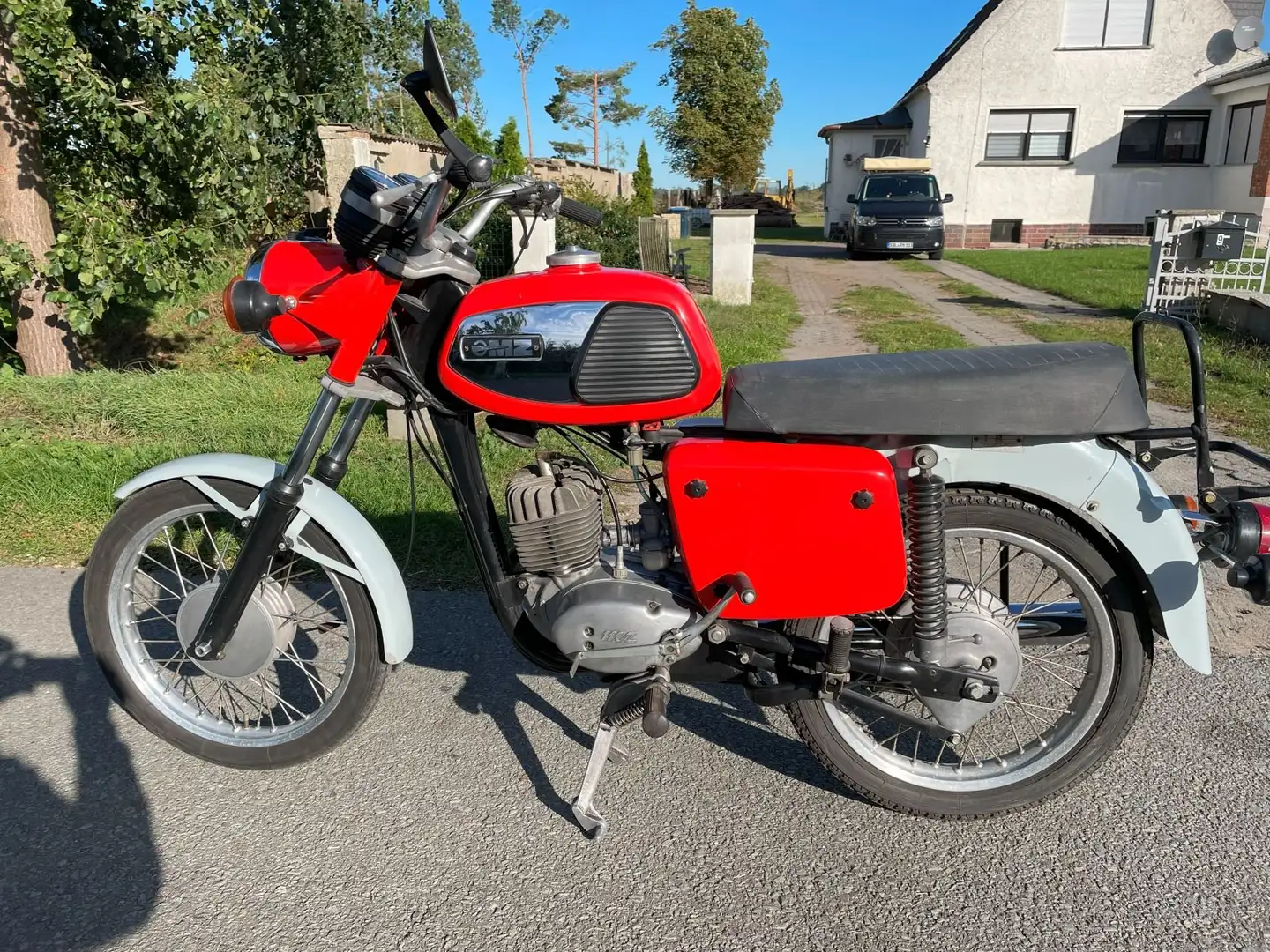 MZ TS 150 Deluxe Czerwony - 2
