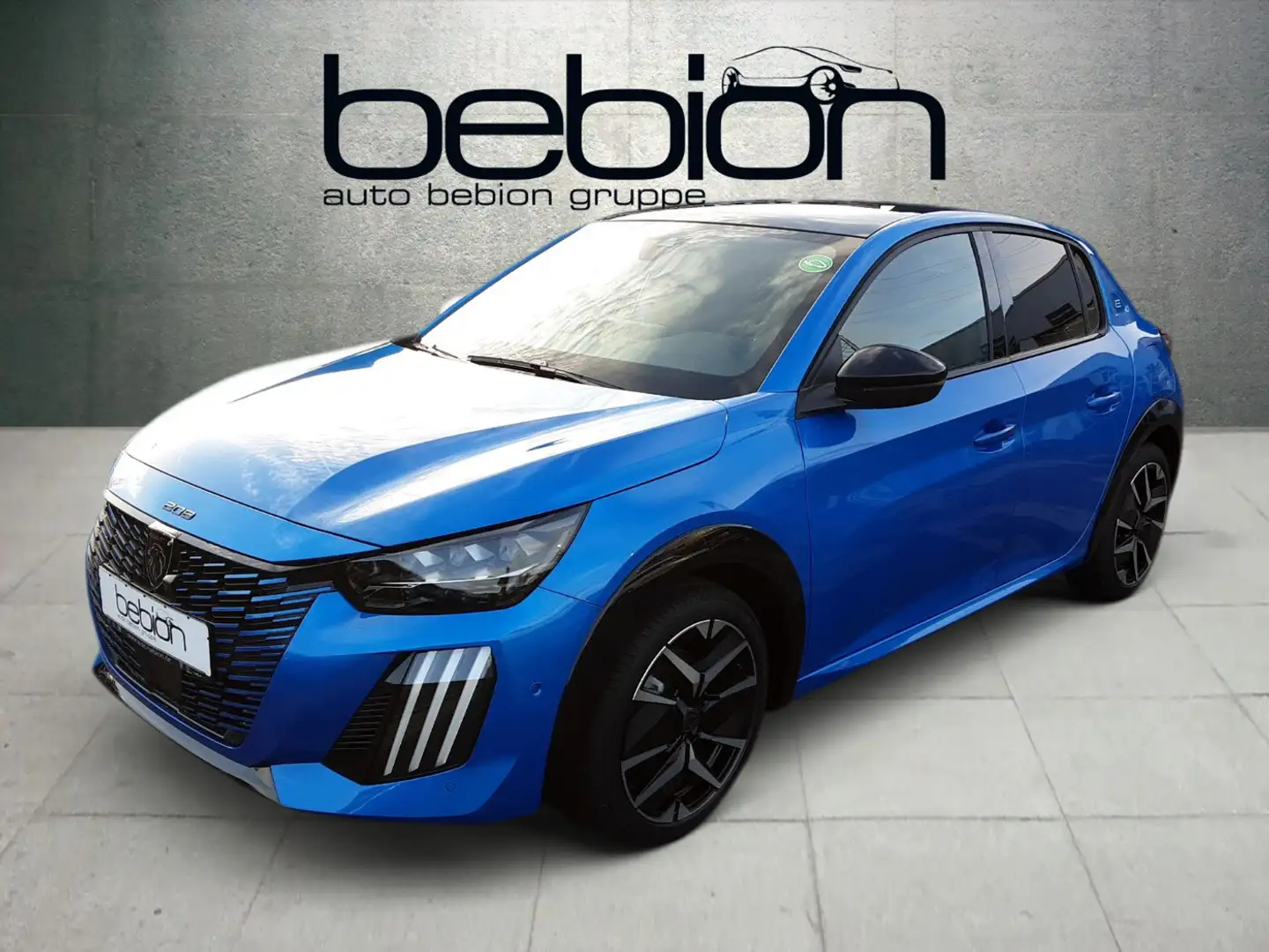 Peugeot 208 e- Elektromotor 156 (e-) e- GT+ ACC Navi Blau - 2