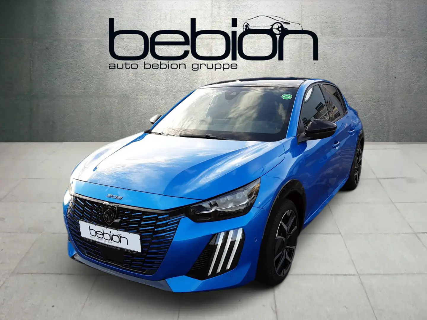 Peugeot 208 e- Elektromotor 156 (e-) e- GT+ ACC Navi Blau - 1