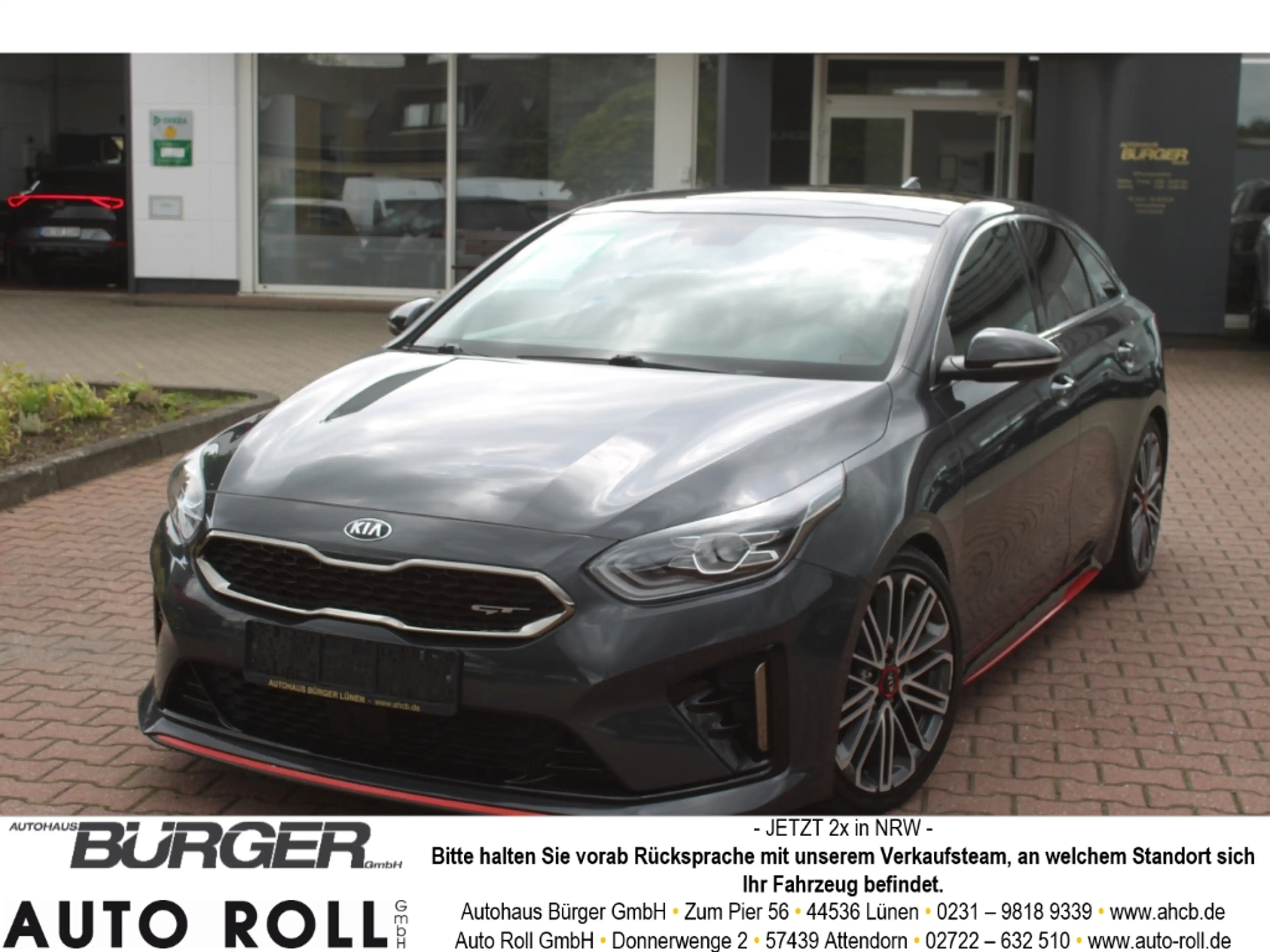 Kia ProCeed / pro_cee'd GT 1.6 T-GDI Pano Navi LED JBL Kamera SitzHZG digi