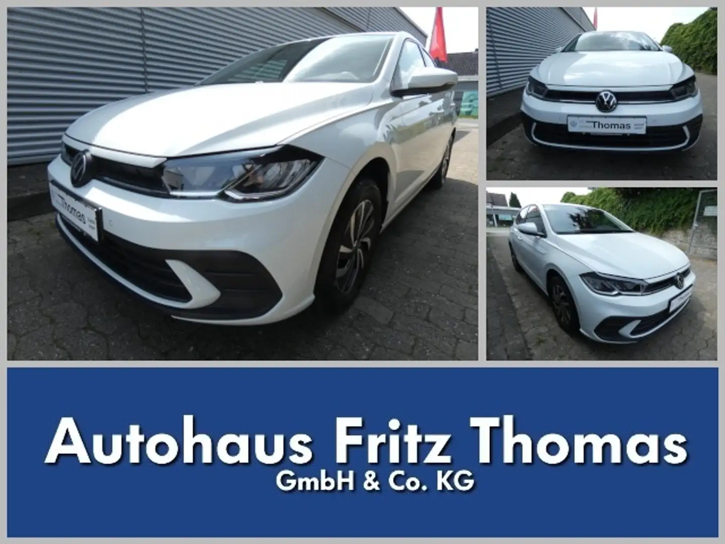 Volkswagen Polo 1.0 Life LED SHZ PDC Klima App-Connect Klima Weiß - 1