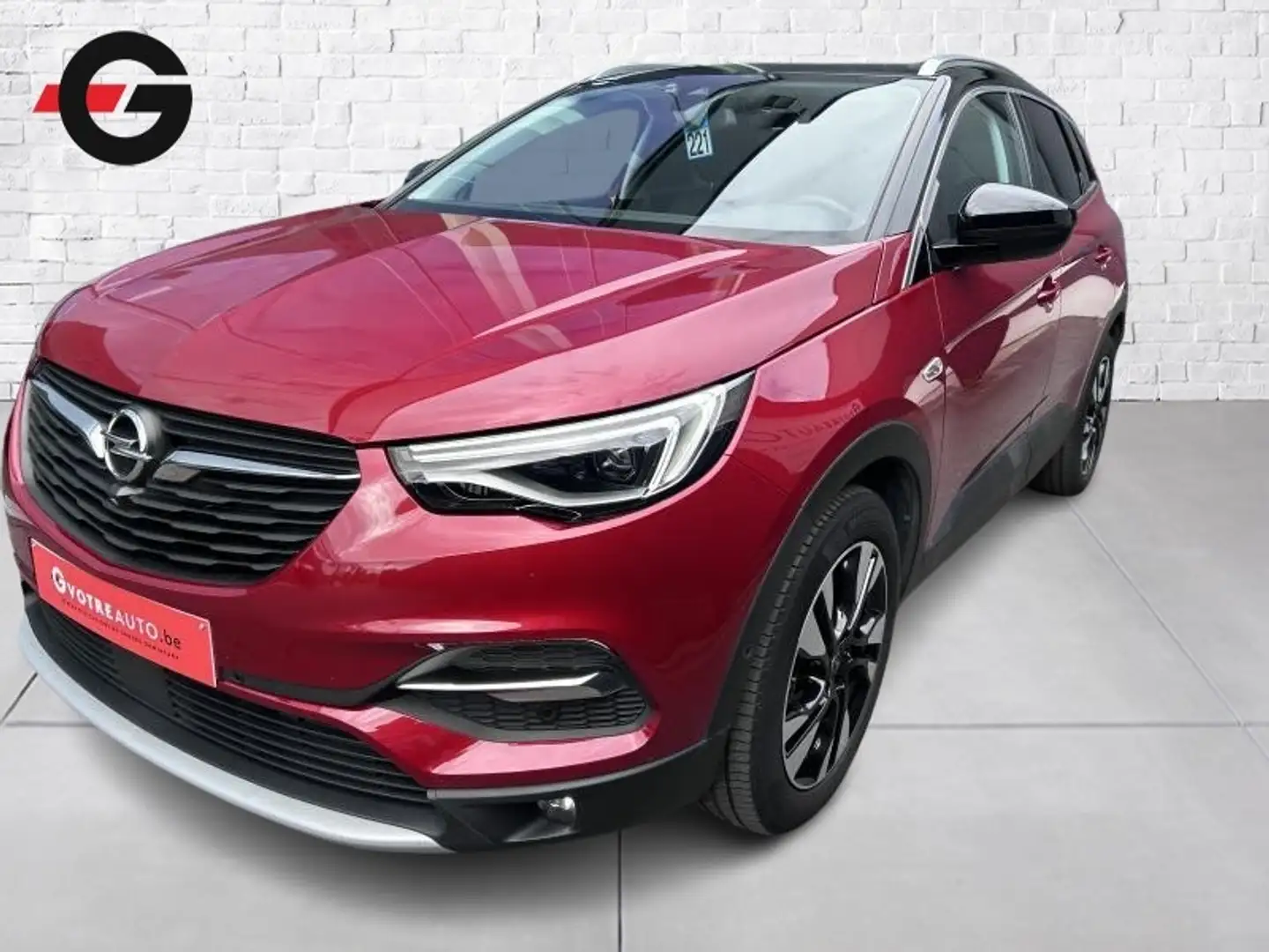 Opel Grandland X INNOVATION ES 130 AUTO Rouge - 1