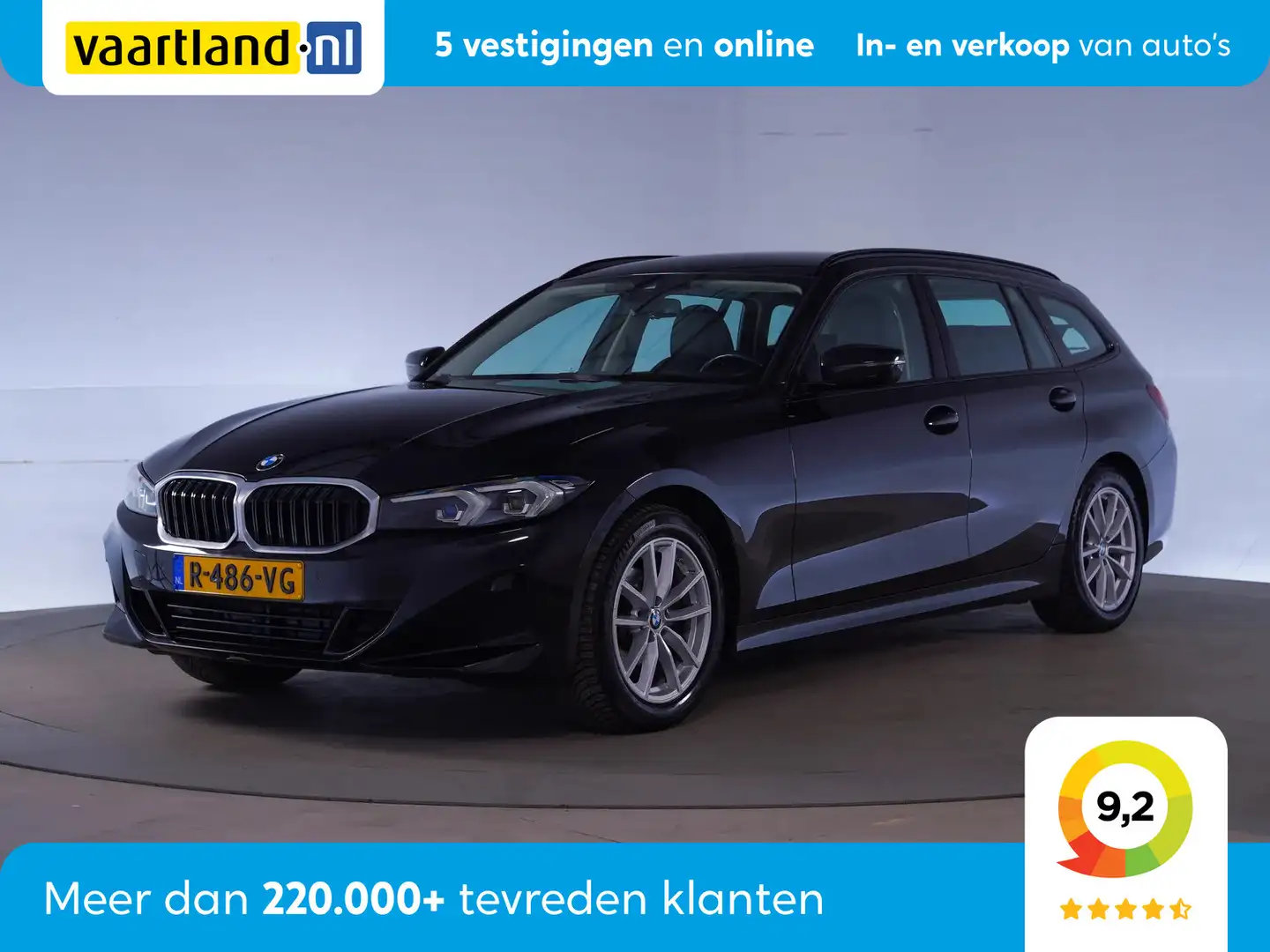 BMW 318 3-serie 318i NW-Model Sportline Aut. [ Widescreen Zwart - 1