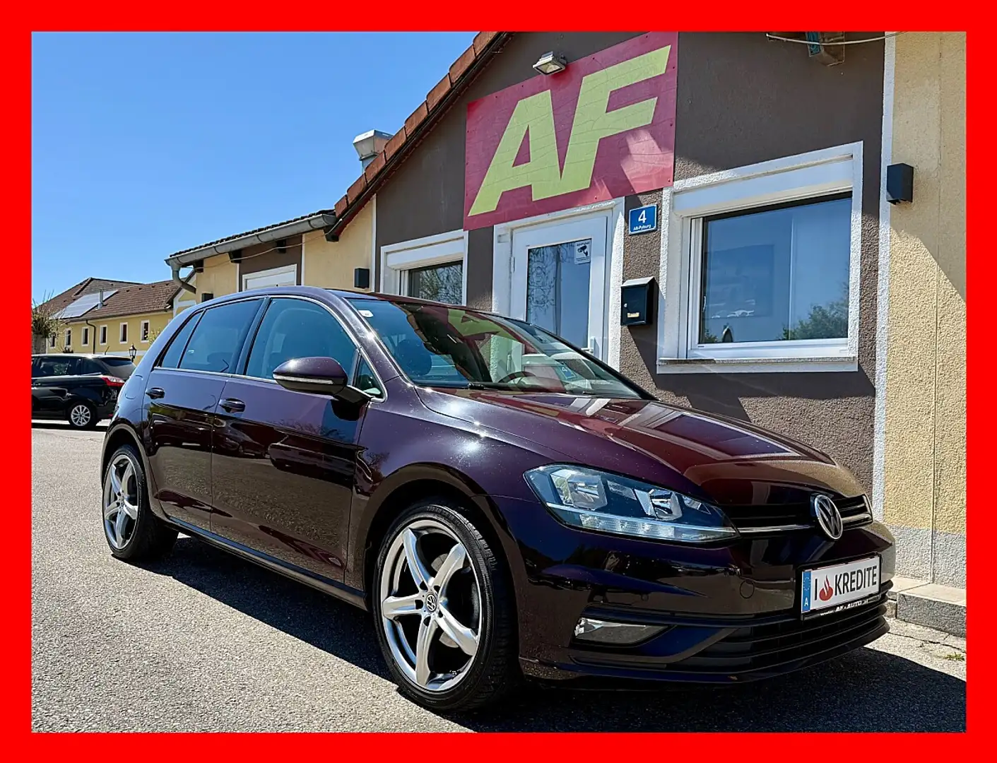 Volkswagen Golf 1,6 TDI | SONDERFARBE |18'' ALU Rot - 1