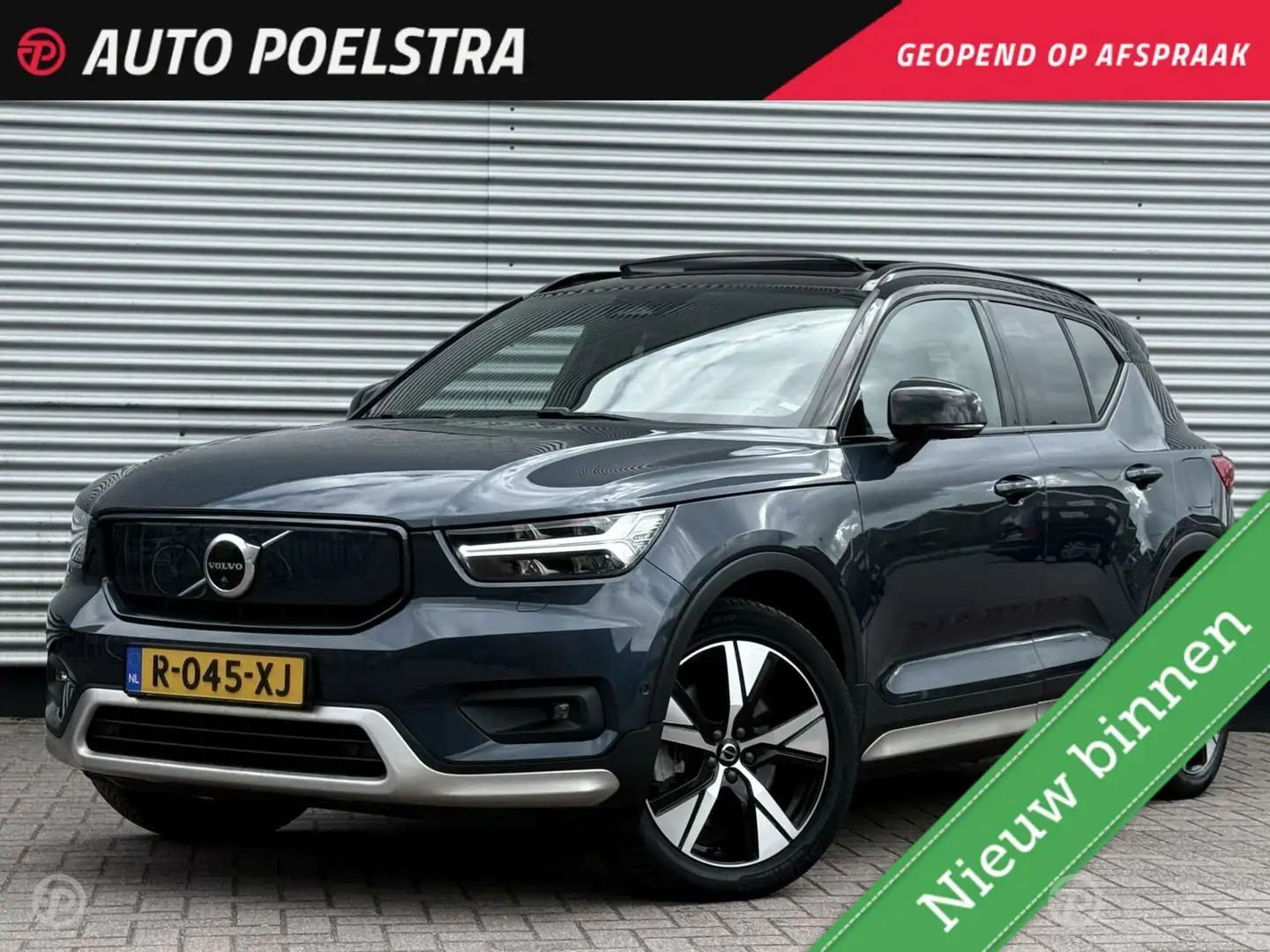 Volvo XC40 Recharge Twin Pro 78 kWh 408 PK Panoramadak Trekha Blauw - 1