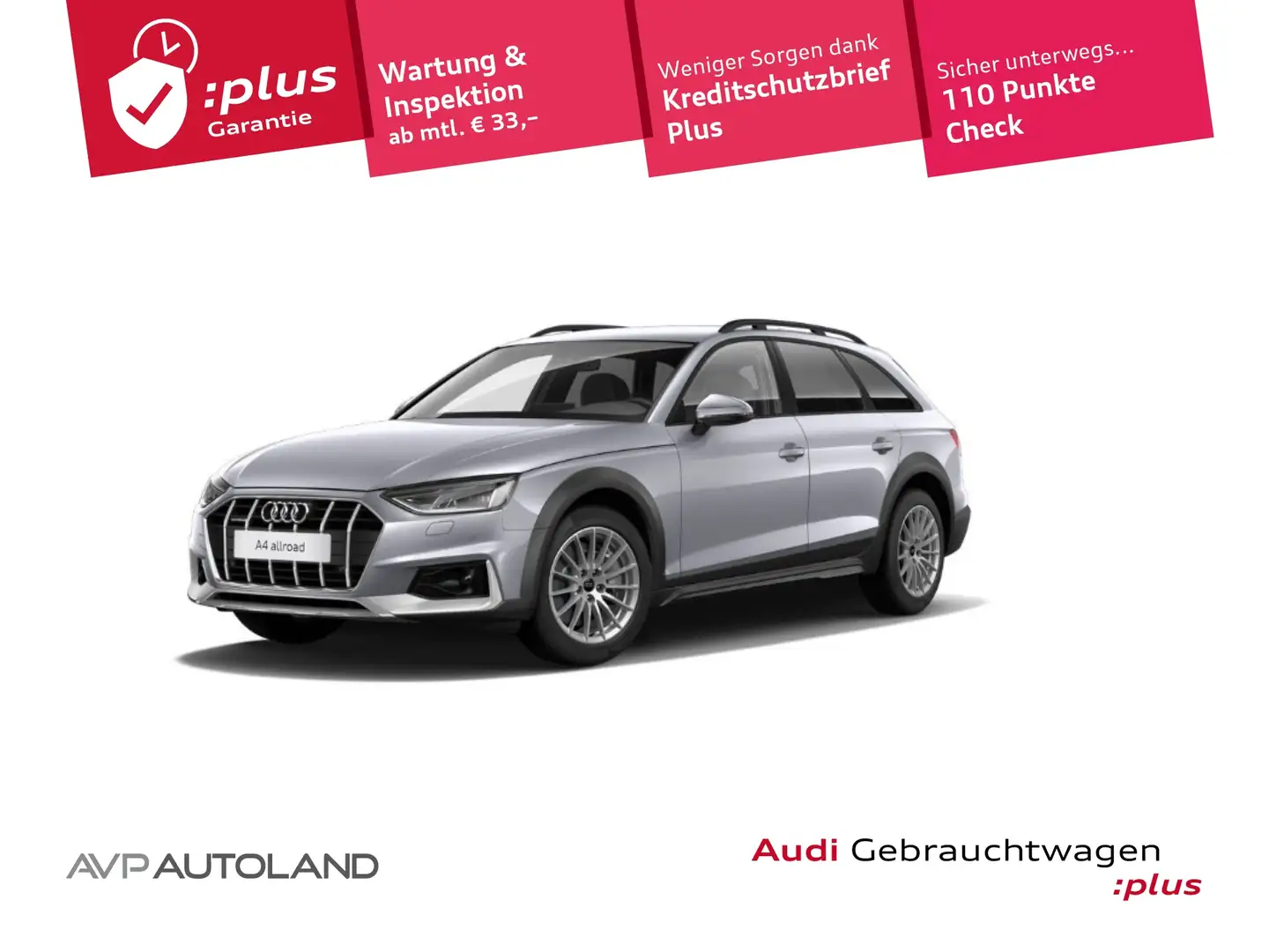 Audi A4 allroad 45 TFSI quattro S tronic | NAVI | Stříbrná - 1