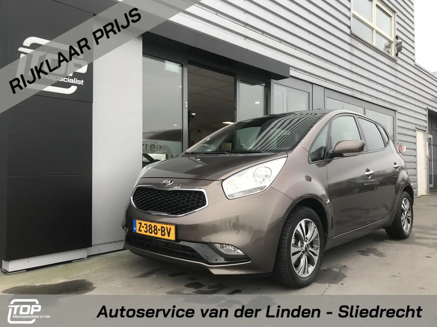 Kia Venga 1.6 DynamicPlusLine Automaat zeer lage km Brun - 1