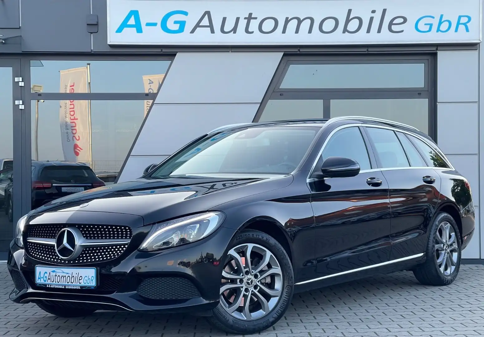 Mercedes-Benz C 220 T -Modell BlueTec-Avantgarde-AMG-Grill-AHK Schwarz - 1