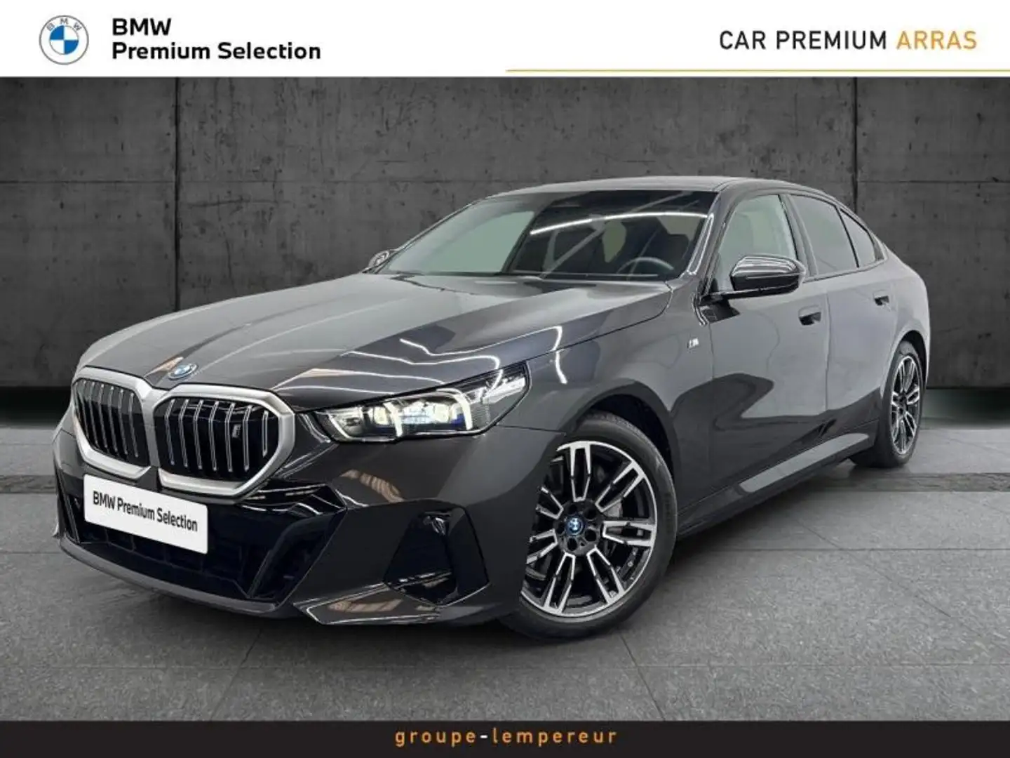 BMW i5 i5 340ch M Sport eDrive40 Gris - 1