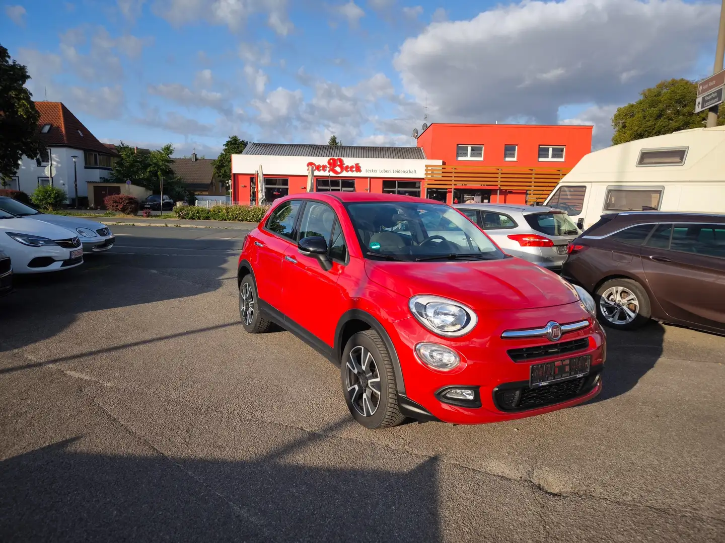 Fiat 500X Pop Star       LM-Felgen 7x17  komfort Paket Rot - 2