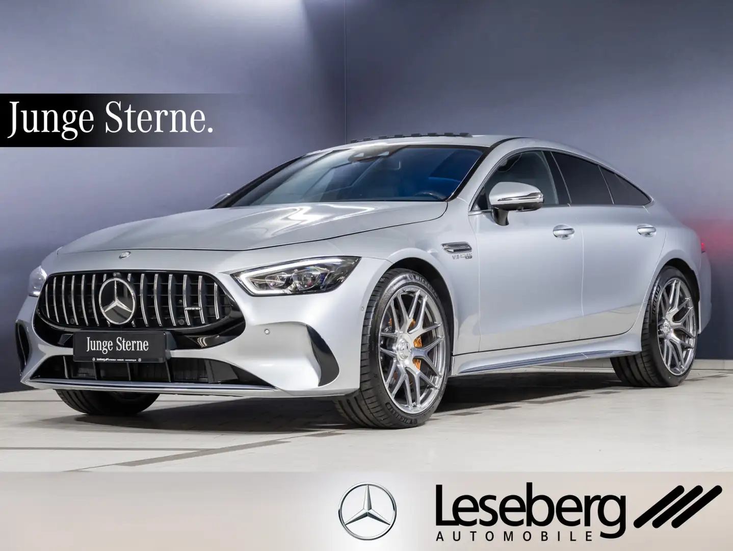 Mercedes-Benz AMG GT GT 63 4MATIC+ Multibeam/Schiebedach/Distr./360°/ Silber - 1