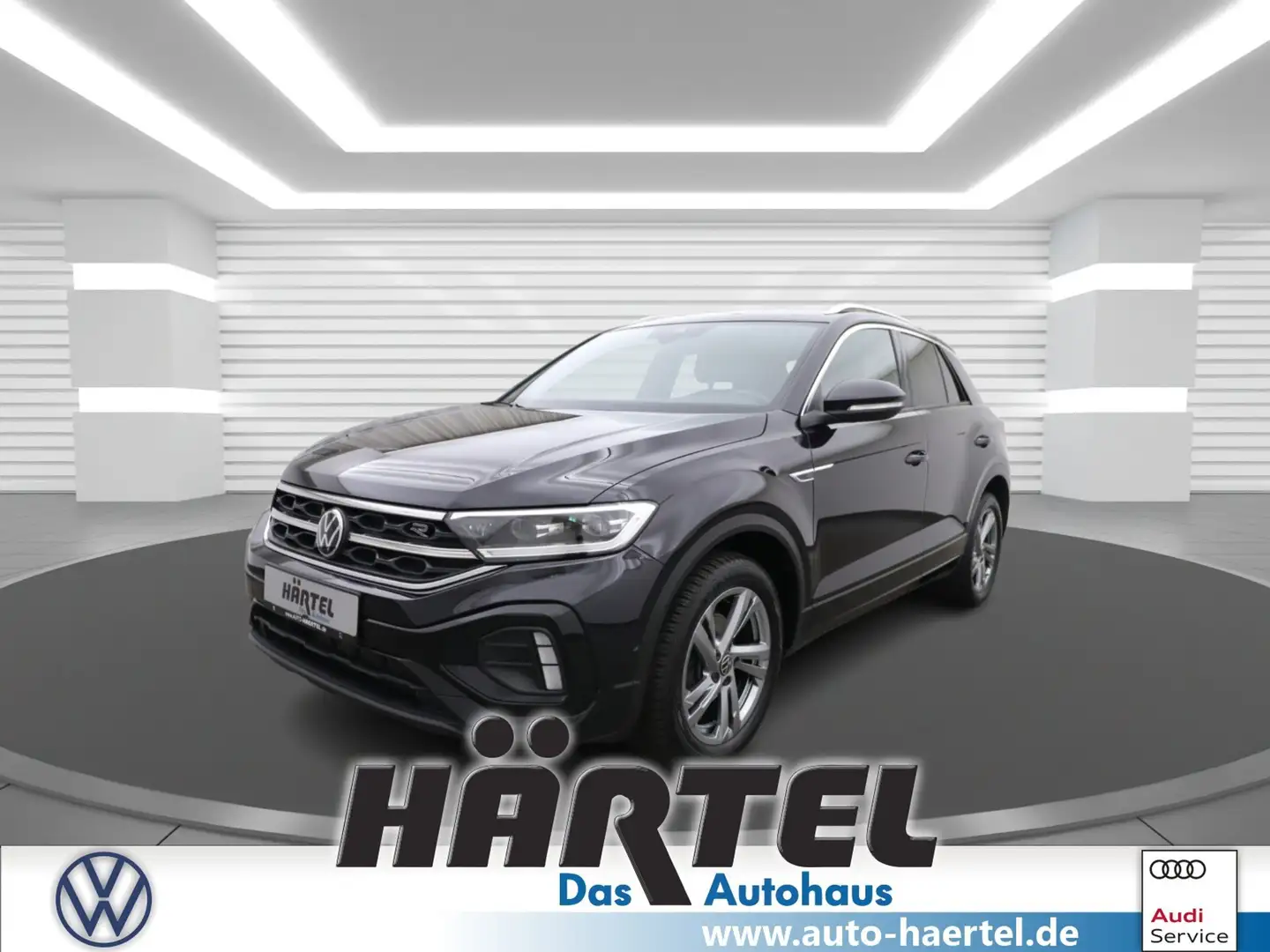 Volkswagen T-Roc R-LINE 1.5 TSI DSG (+ACC-RADAR+NAVI) LED Schwarz - 1
